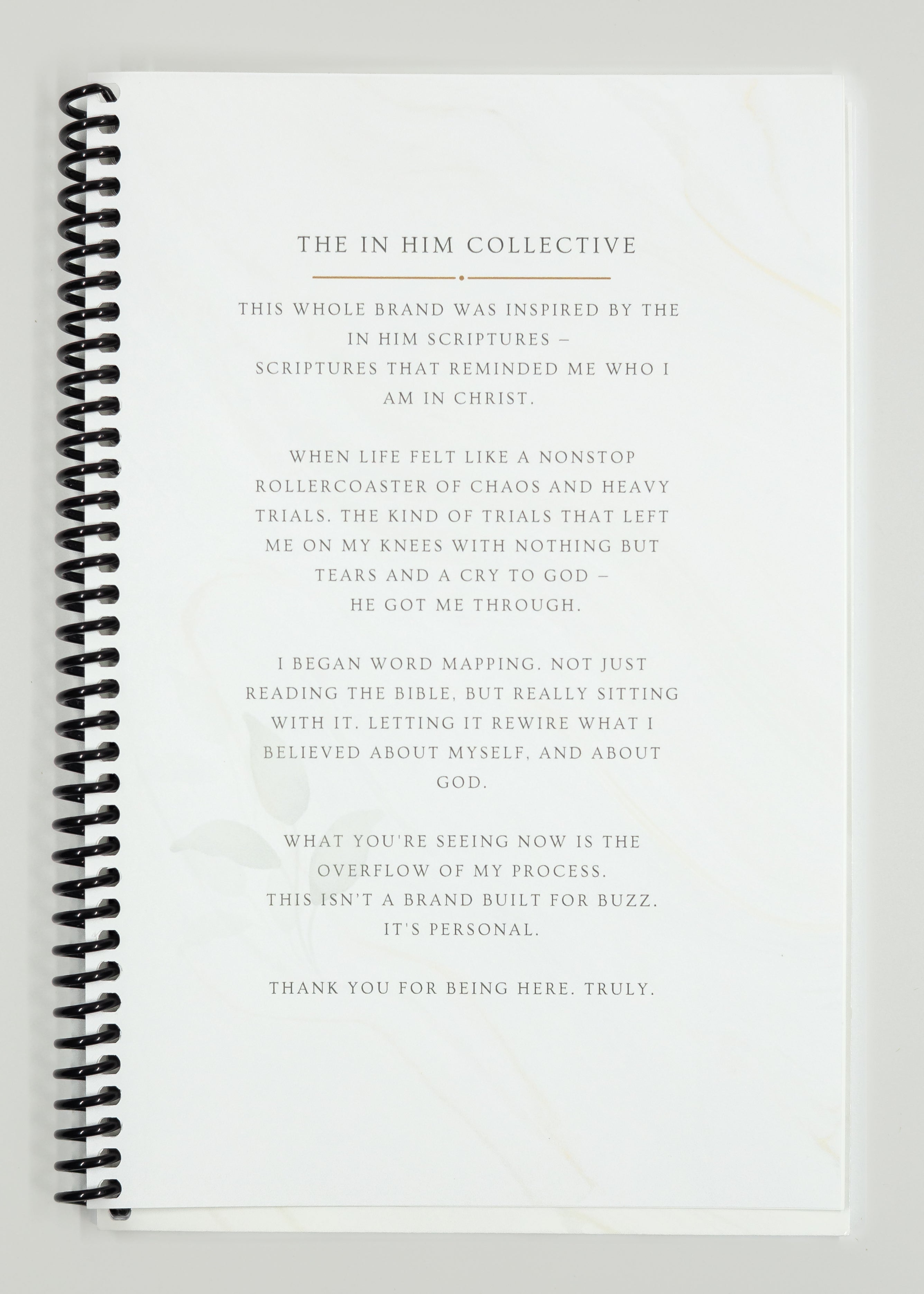 Christian Word Mapping Journal